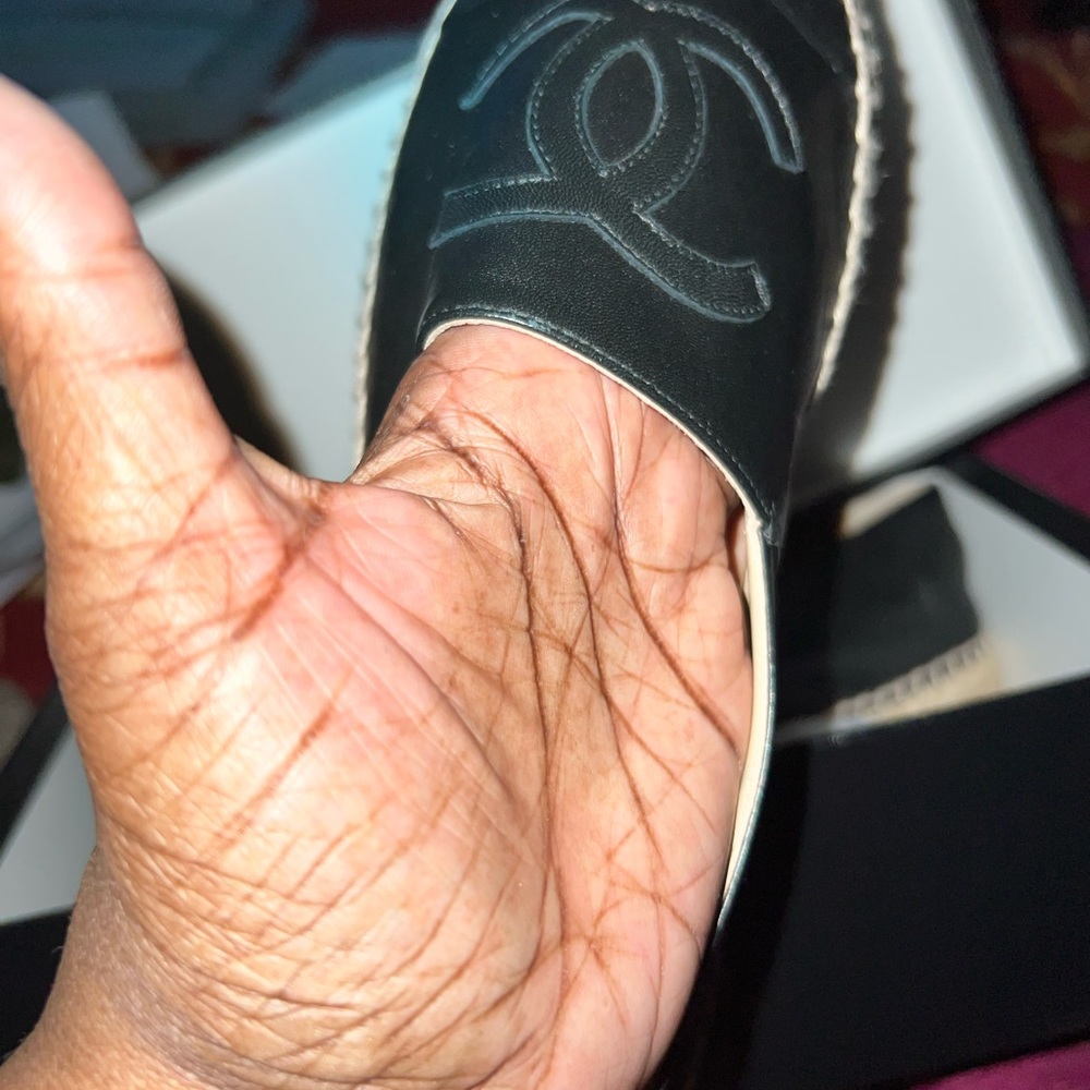 Authentic CHANEL Espadrilles size 40